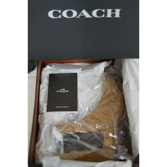 Coach Womens BOWERY Suede Pointed Toe Ankle Fashion Boots - Picture 8 of 8